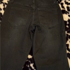 Black Royalty for me skinny jeans 
Curvy fit size 4